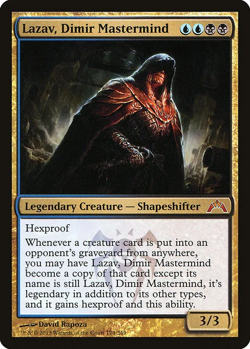 Lazav, Dimir Mastermind · Gatecrash 174/249