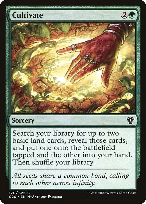 Cultivate · Commander 2020 170/322