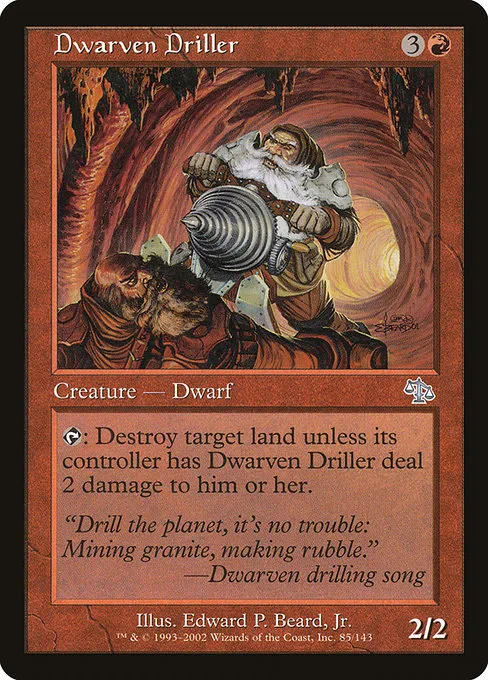 Dwarven Driller · Judgment 85/143