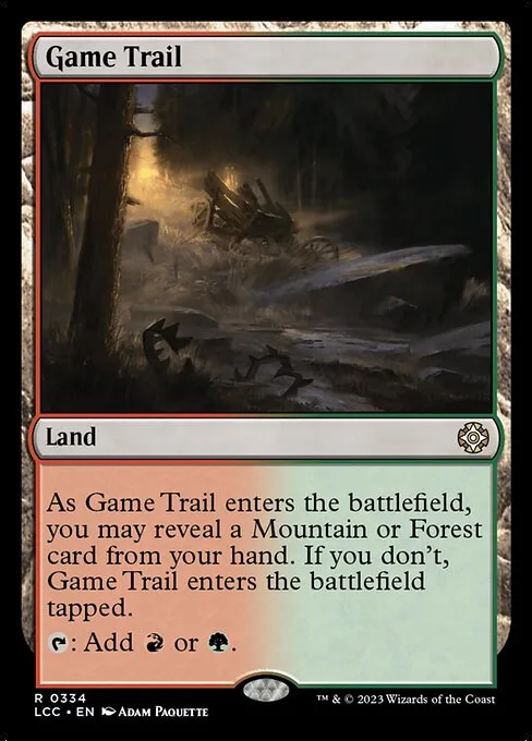 Game Trail · The Lost Caverns of Ixalan Commander 334/370