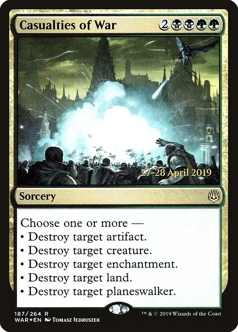 Casualties of War · War of the Spark Promos 187s/176