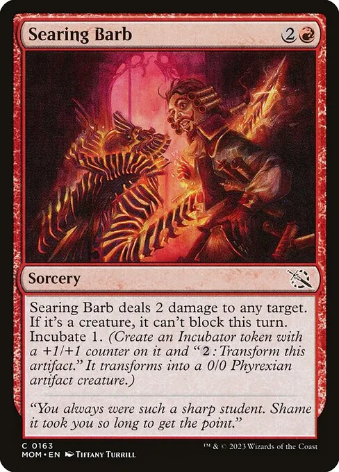 Searing Barb · March of the Machine 163/387