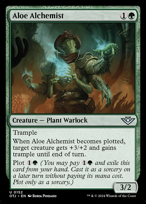 Aloe Alchemist · Outlaws of Thunder Junction 152/374