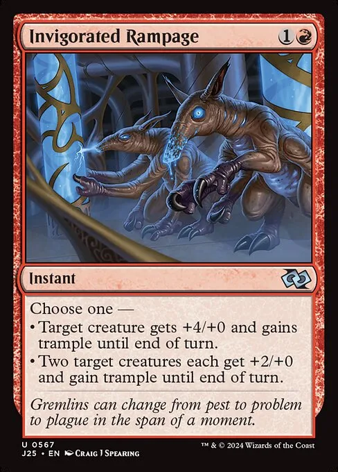 Invigorated Rampage · Foundations Jumpstart 567/779