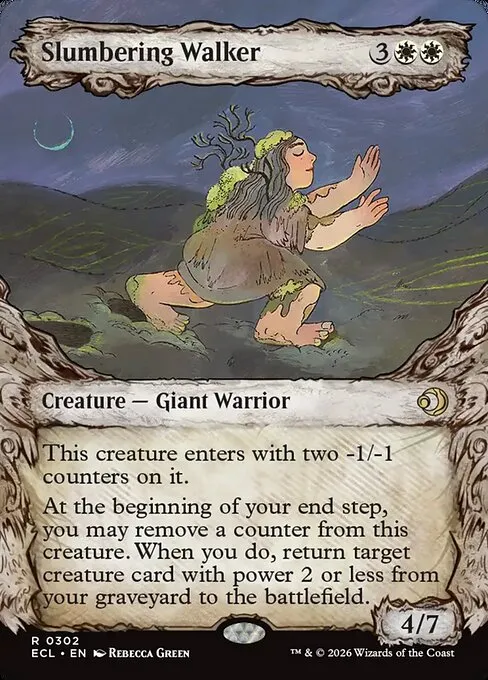 Slumbering Walker · Lorwyn Eclipsed 302/408
