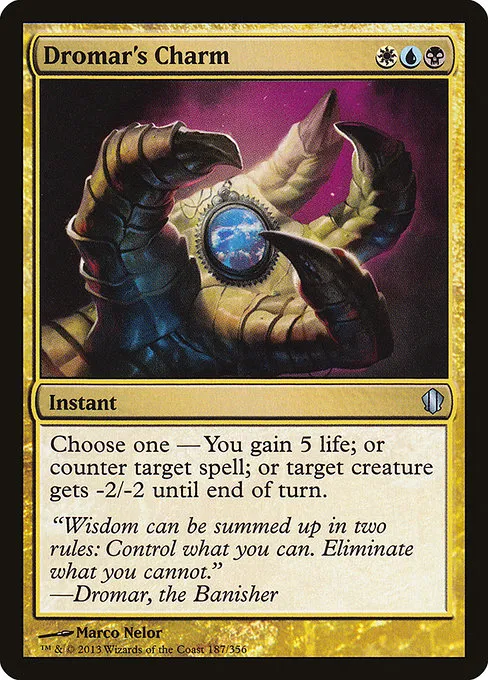 Dromar's Charm · Commander 2013 187/356