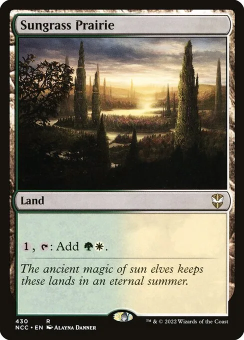 Sungrass Prairie · New Capenna Commander 430/447
