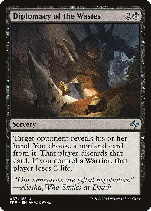 Diplomacy of the Wastes · Fate Reforged 67/191
