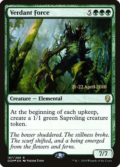Verdant Force · Dominaria Promos 187s/118