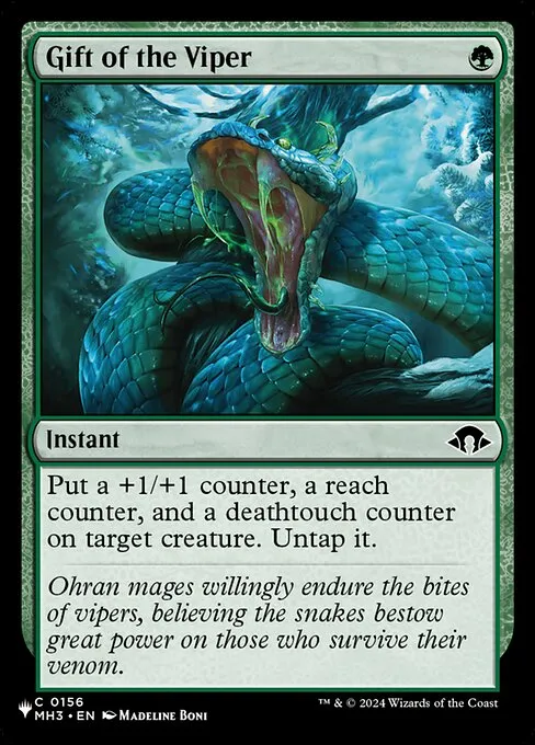 Gift of the Viper · The List MH3-156/5050