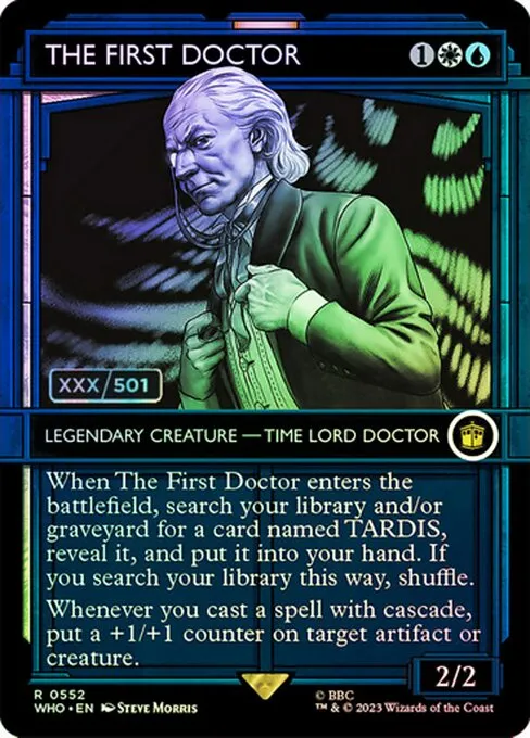 The First Doctor · Doctor Who 552z/1178