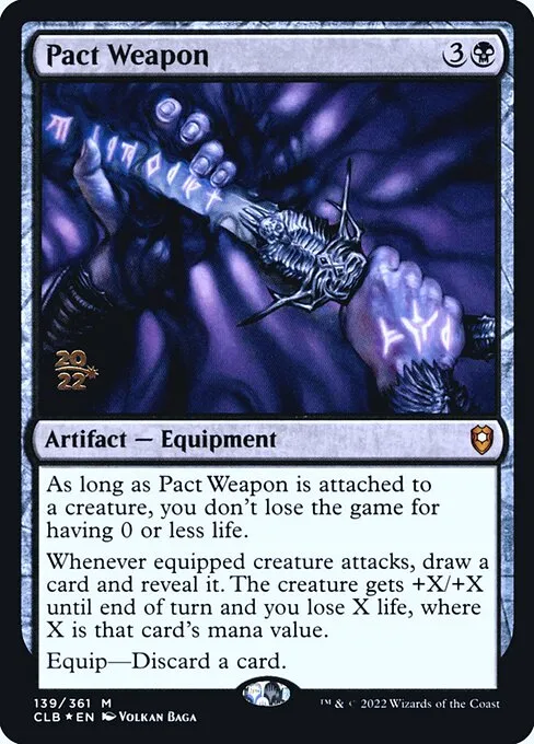 Pact Weapon · Battle for Baldur's Gate Promos 139s/104