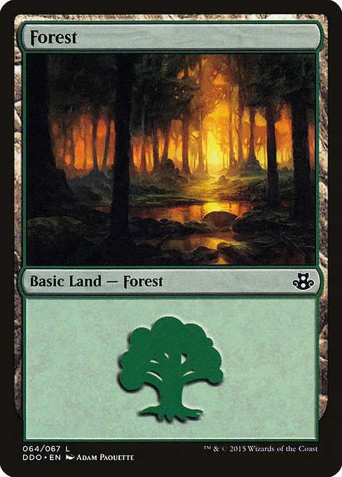 Forest · Duel Decks: Elspeth vs. Kiora 64/67