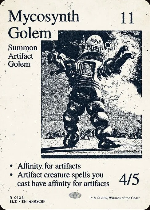 Mycosynth Golem · The Zeta Set 108/21