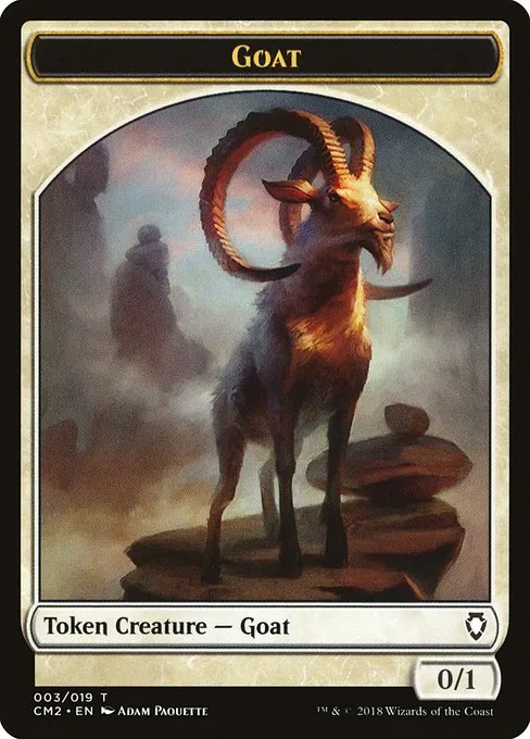 Goat · Commander Anthology Volume II Tokens 3/19