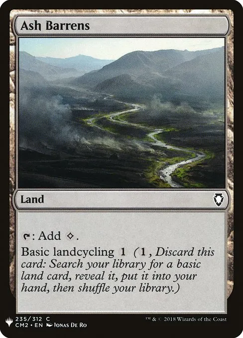 Ash Barrens · The List CM2-235/5050