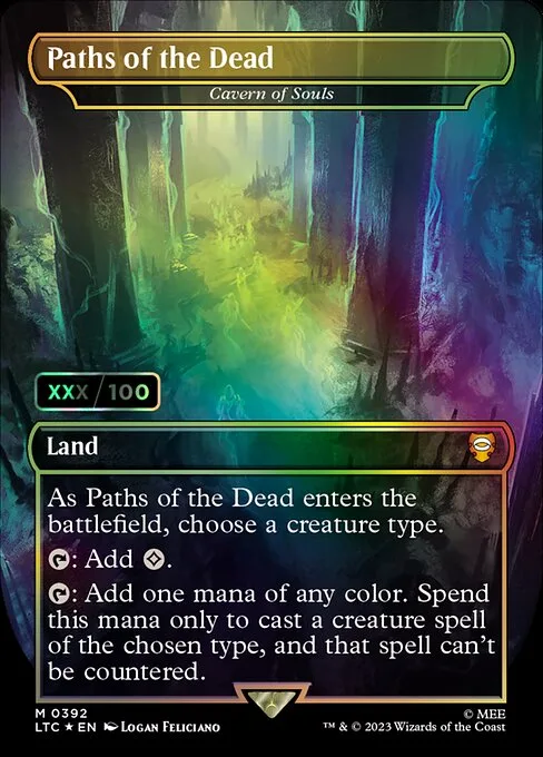 Cavern of Souls · Tales of Middle-earth Commander 392z/591