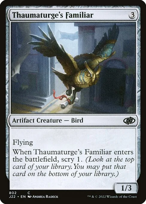 Thaumaturge's Familiar · Jumpstart 2022 802/835