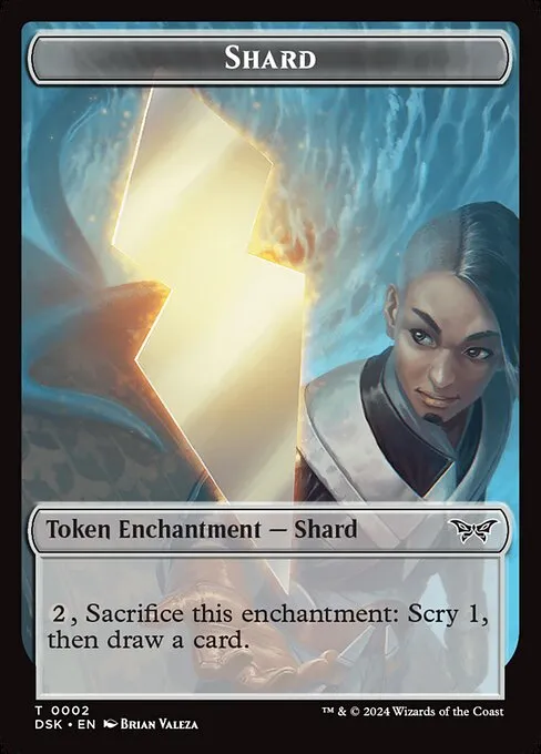 Shard · Duskmourn: House of Horror Tokens 2/19