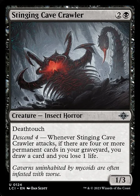 Stinging Cave Crawler · The Lost Caverns of Ixalan 124/416