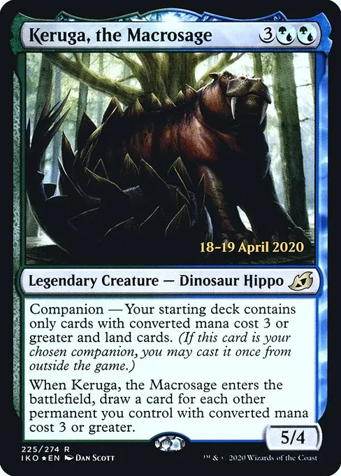 Keruga, the Macrosage · Ikoria: Lair of Behemoths Promos 225s/137