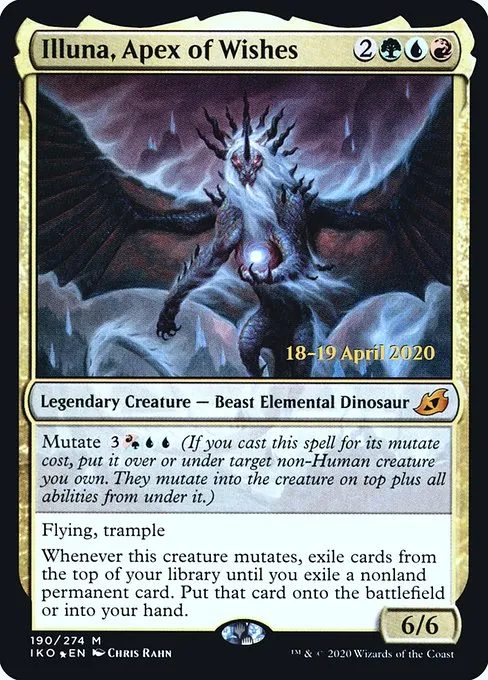 Illuna, Apex of Wishes · Ikoria: Lair of Behemoths Promos 190s/137