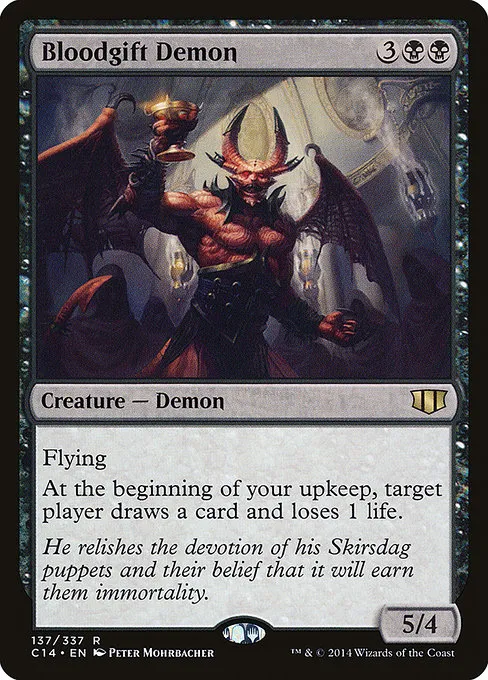 Bloodgift Demon · Commander 2014 137/337