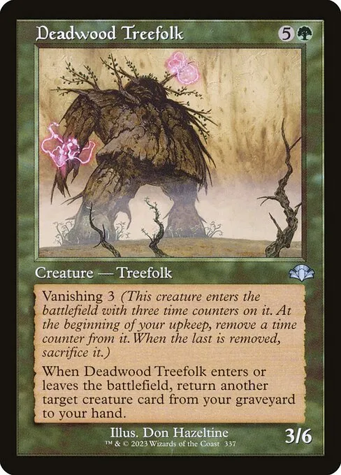 Deadwood Treefolk · Dominaria Remastered 337/457