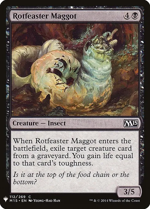 Rotfeaster Maggot · The List M15-112/5050
