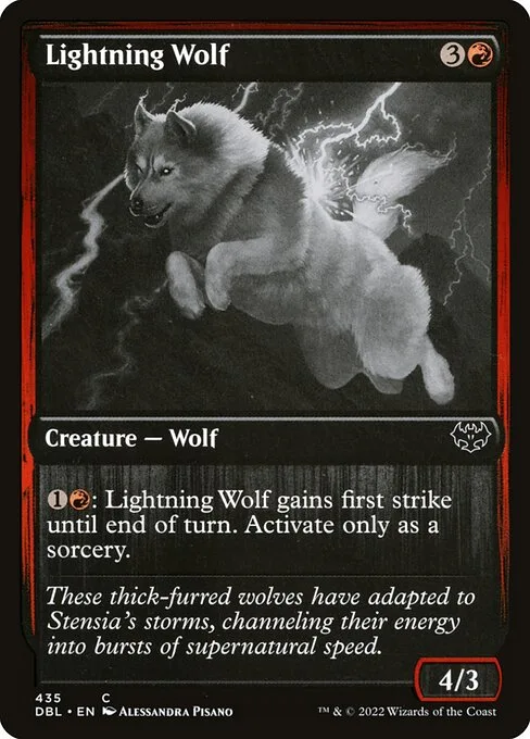 Lightning Wolf · Innistrad: Double Feature 435/535