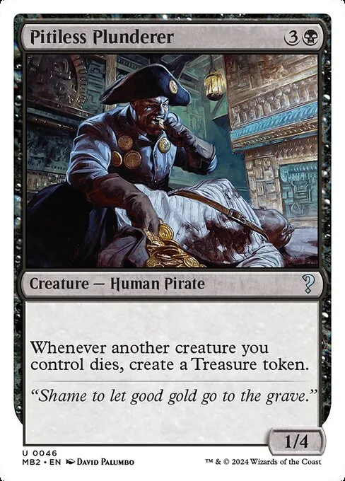 Pitiless Plunderer · Mystery Booster 2 46/385