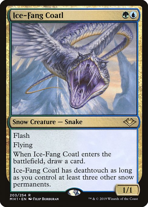 Ice-Fang Coatl · Modern Horizons 203/255