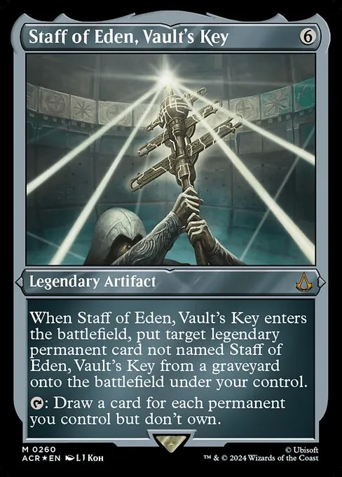 Staff of Eden, Vault's Key · Assassin's Creed 260/309