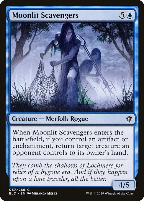 Moonlit Scavengers · Throne of Eldraine 57/398