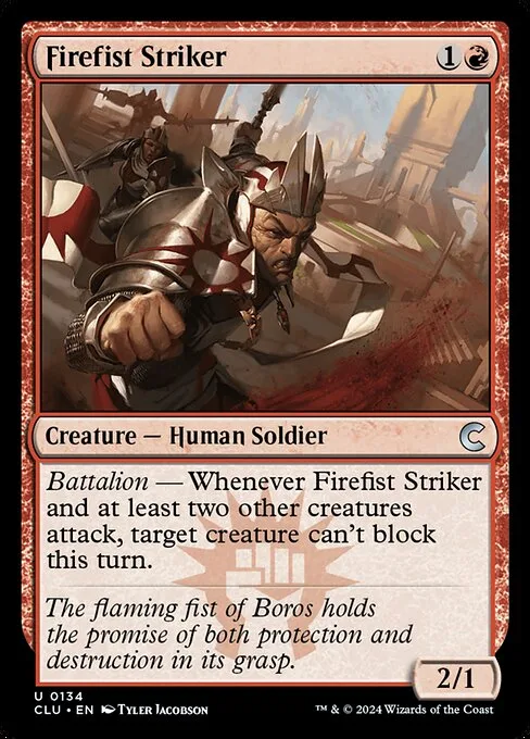 Firefist Striker · Ravnica: Clue Edition 134/284