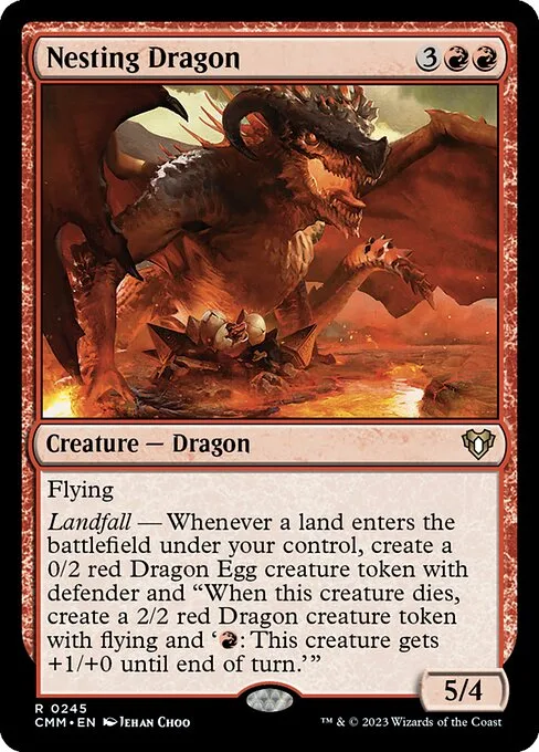 Nesting Dragon · Commander Masters 245/1067