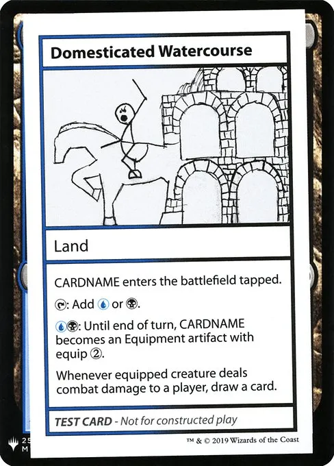 Domesticated Watercourse · Mystery Booster Playtest Cards 2019 114/121