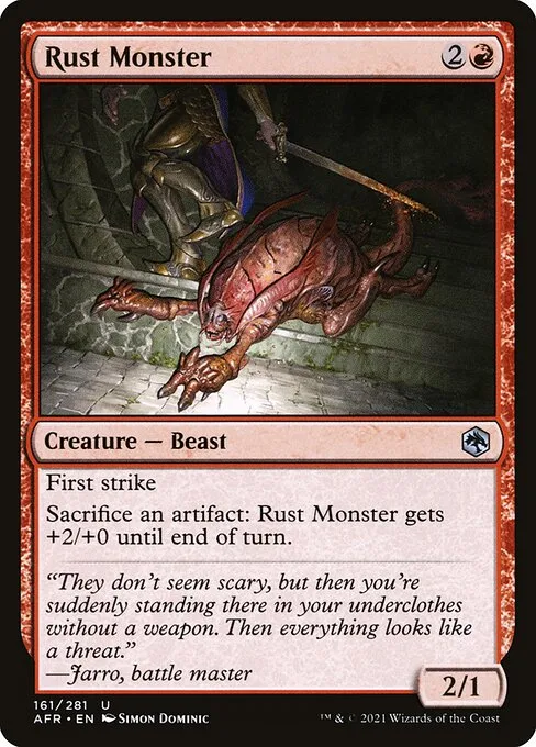 Rust Monster · Adventures in the Forgotten Realms 161/424