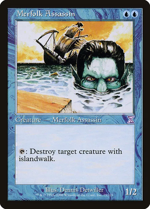 Merfolk Assassin · Time Spiral Timeshifted 25/121