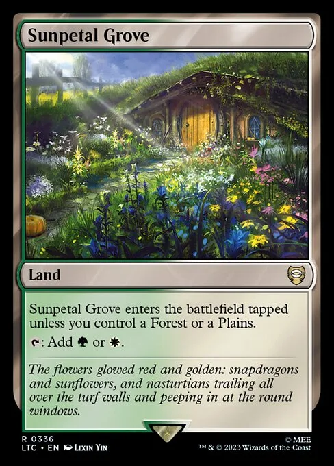 Sunpetal Grove · Tales of Middle-earth Commander 336/591