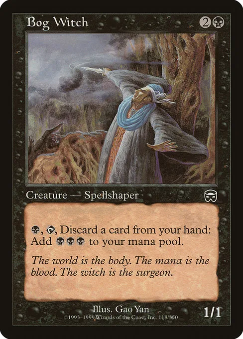 Bog Witch · Mercadian Masques 118/350