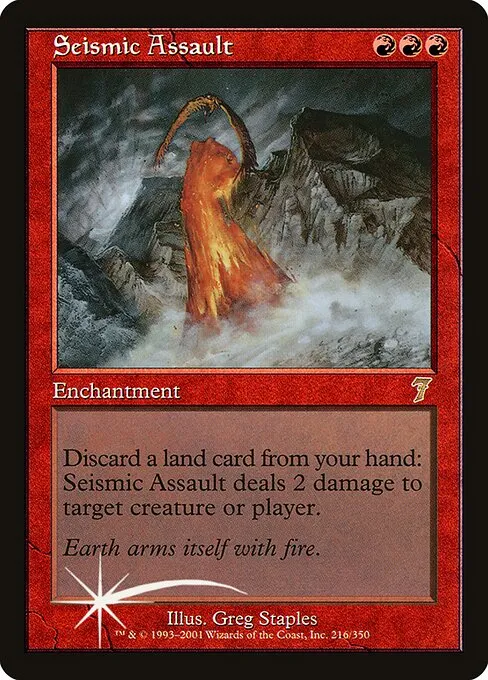 Seismic Assault · Seventh Edition 216★/708