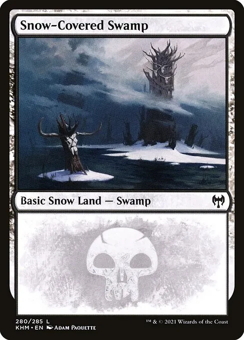 Snow-Covered Swamp · Kaldheim 280/425