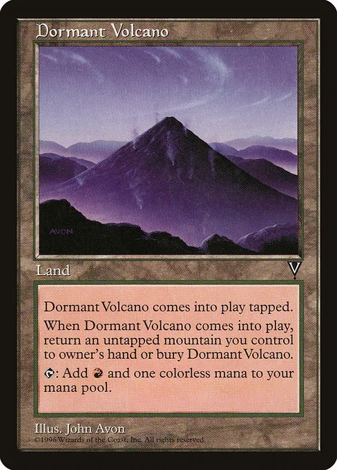 Dormant Volcano · Visions 161/167
