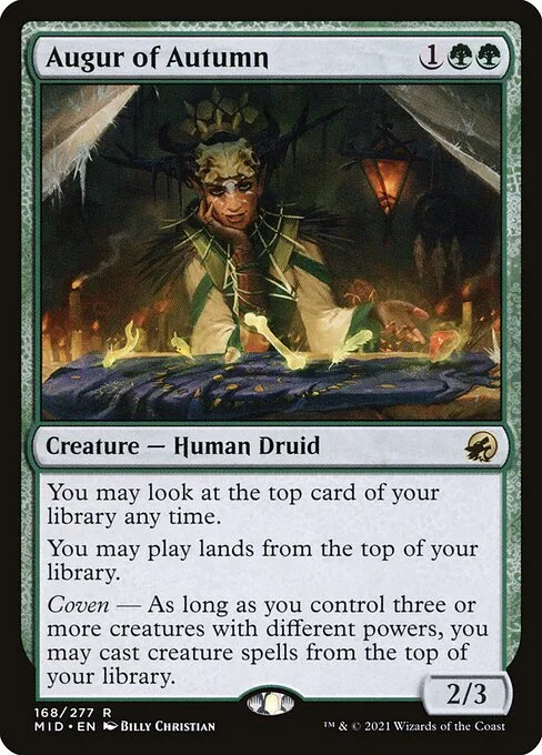 Augur of Autumn · Innistrad: Midnight Hunt 168/399