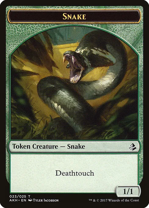 Snake · Amonkhet Tokens 23/26