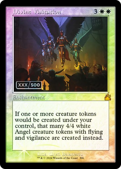 Divine Visitation · Ravnica Remastered 306z/531