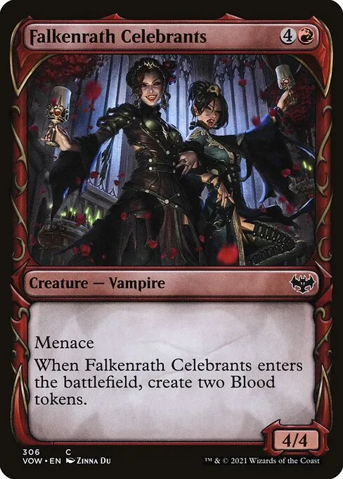 Falkenrath Celebrants · Innistrad: Crimson Vow 306/423