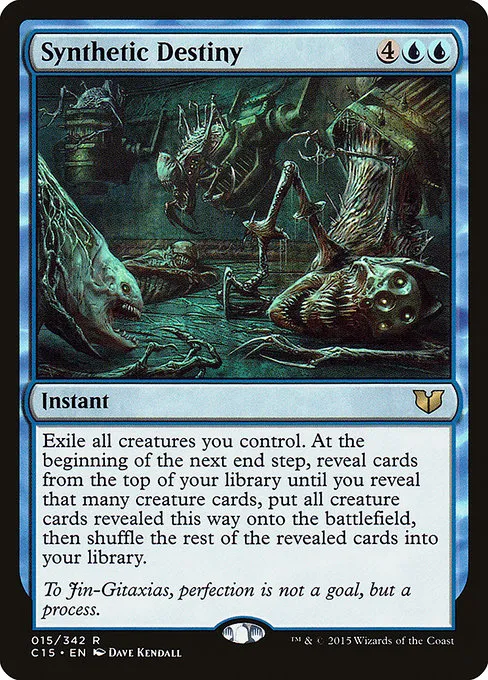 Synthetic Destiny · Commander 2015 15/342