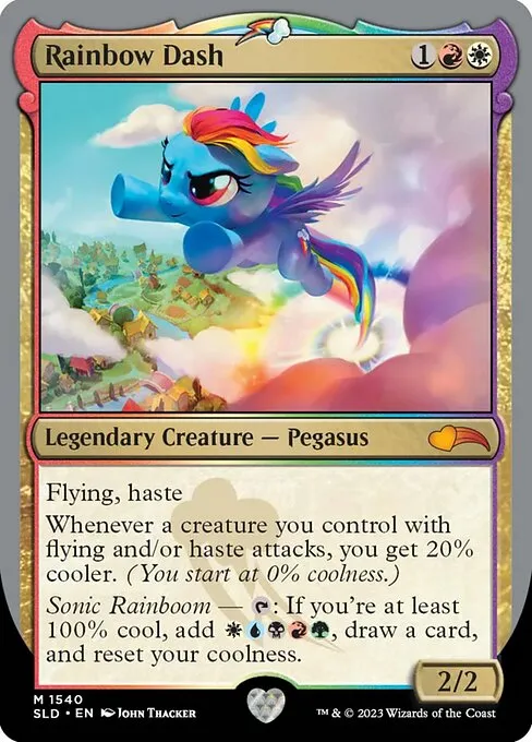 Rainbow Dash · Secret Lair Drop 1540/2547
